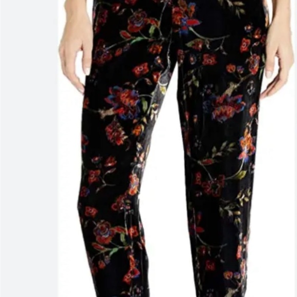 Johnny Was Moonlight Velvet printed tapered pants - Size XL - Picture 8 of 8